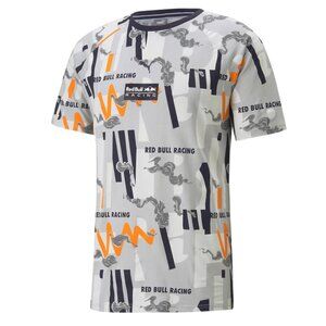 Puma Red Bull Racing Graphic Crew Neck Short Sleeve T-Shirt New